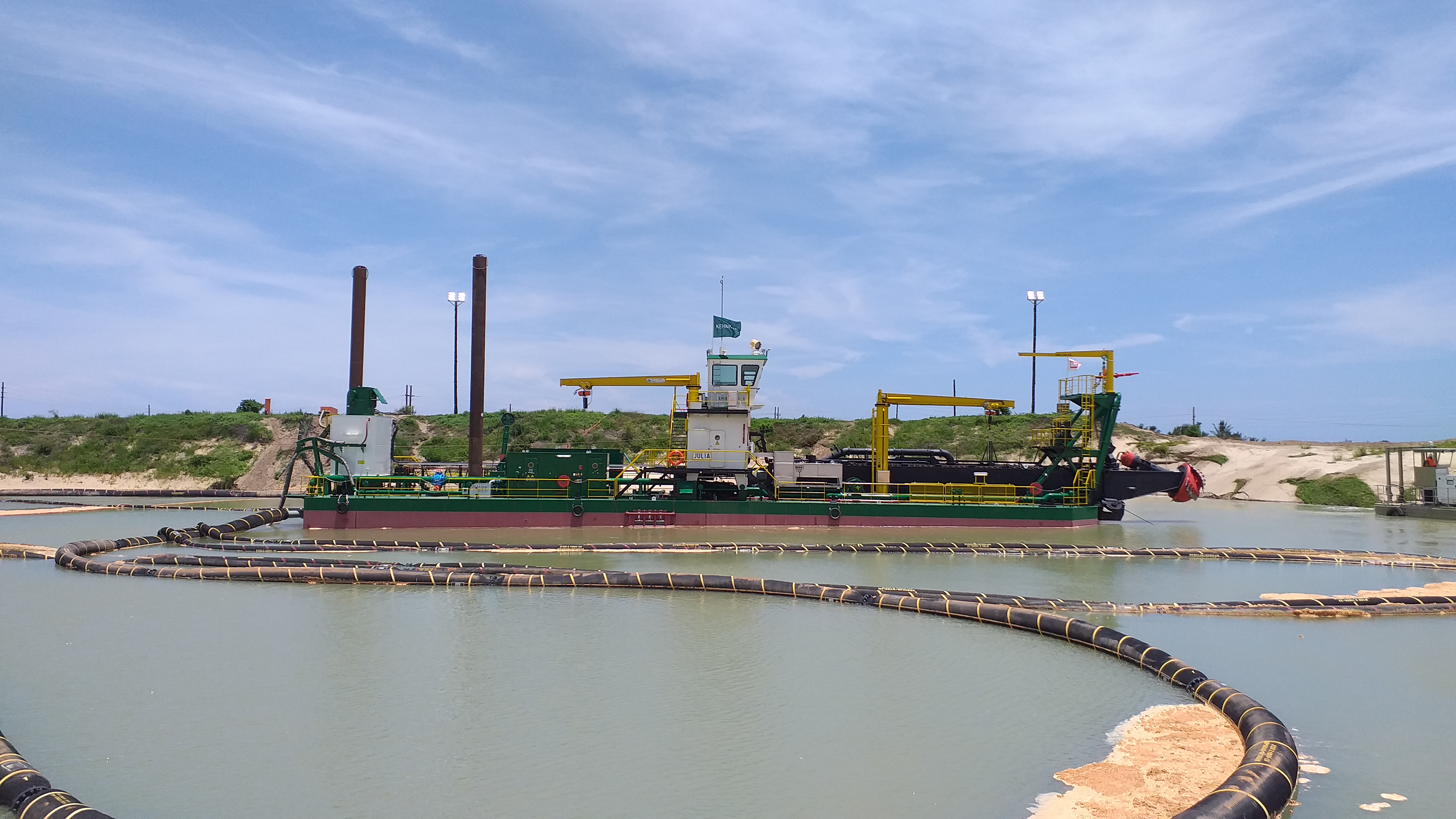 Custom-built vessel Cutter Suction Dredger JULIA