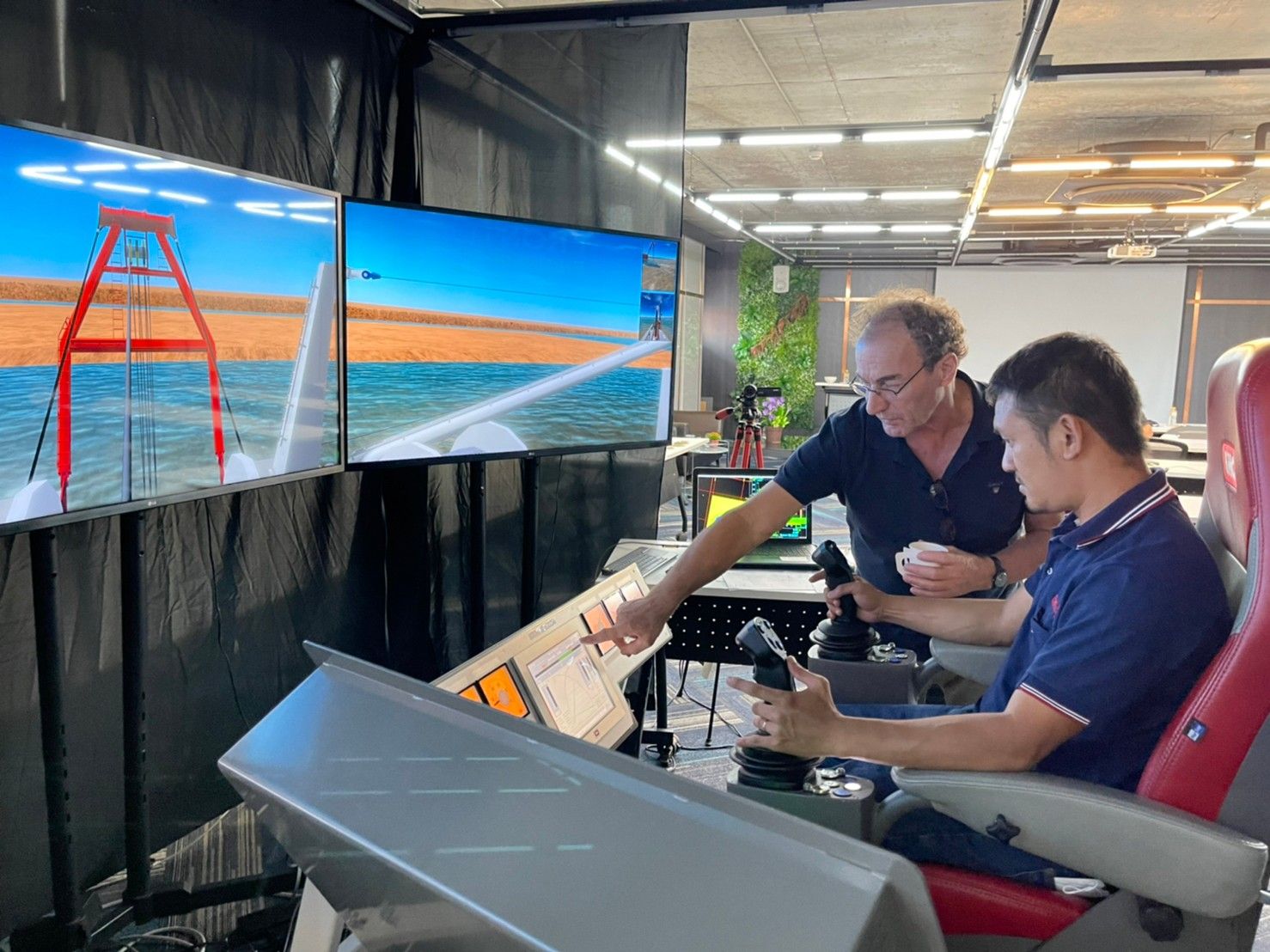 IHC simulator training