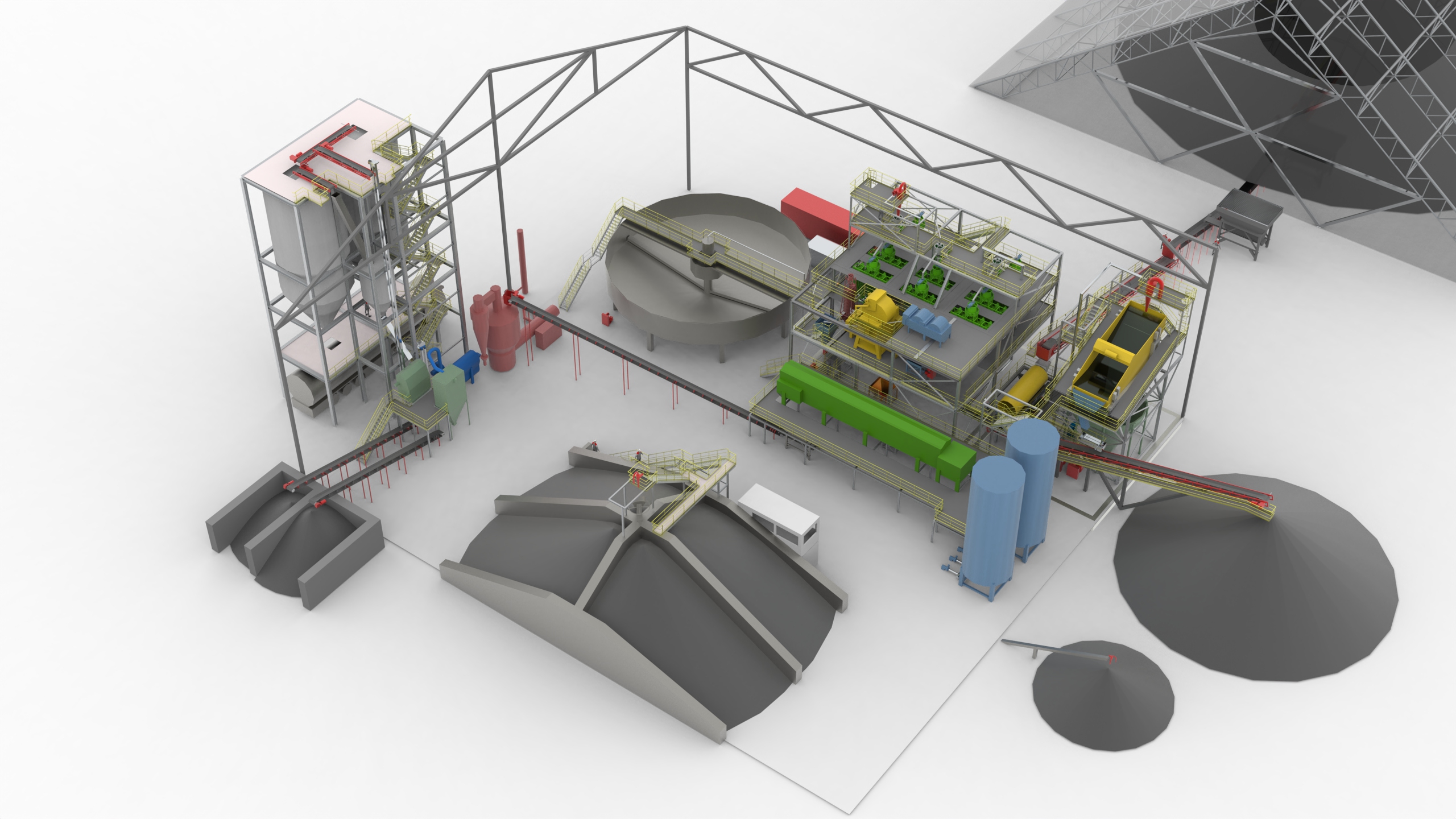 Mine develpoment plant design