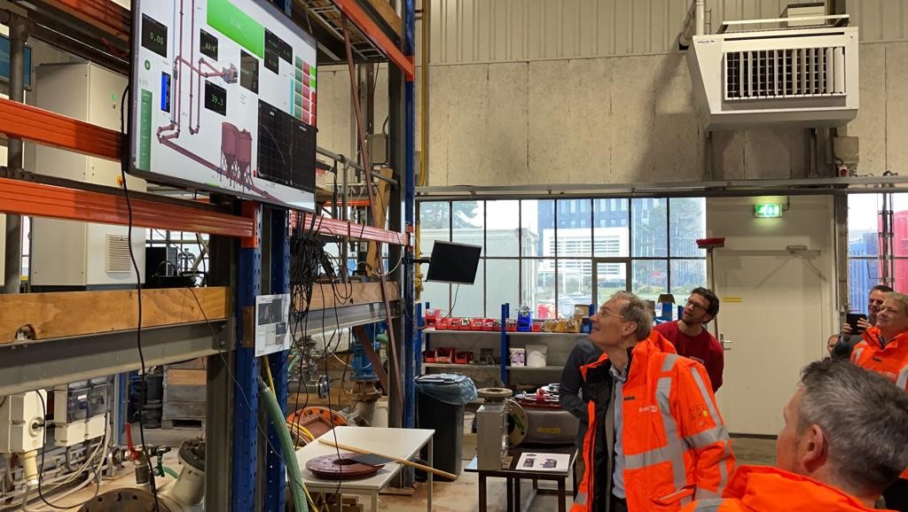 Opening of Royal IHC's new hydraulic test circuit