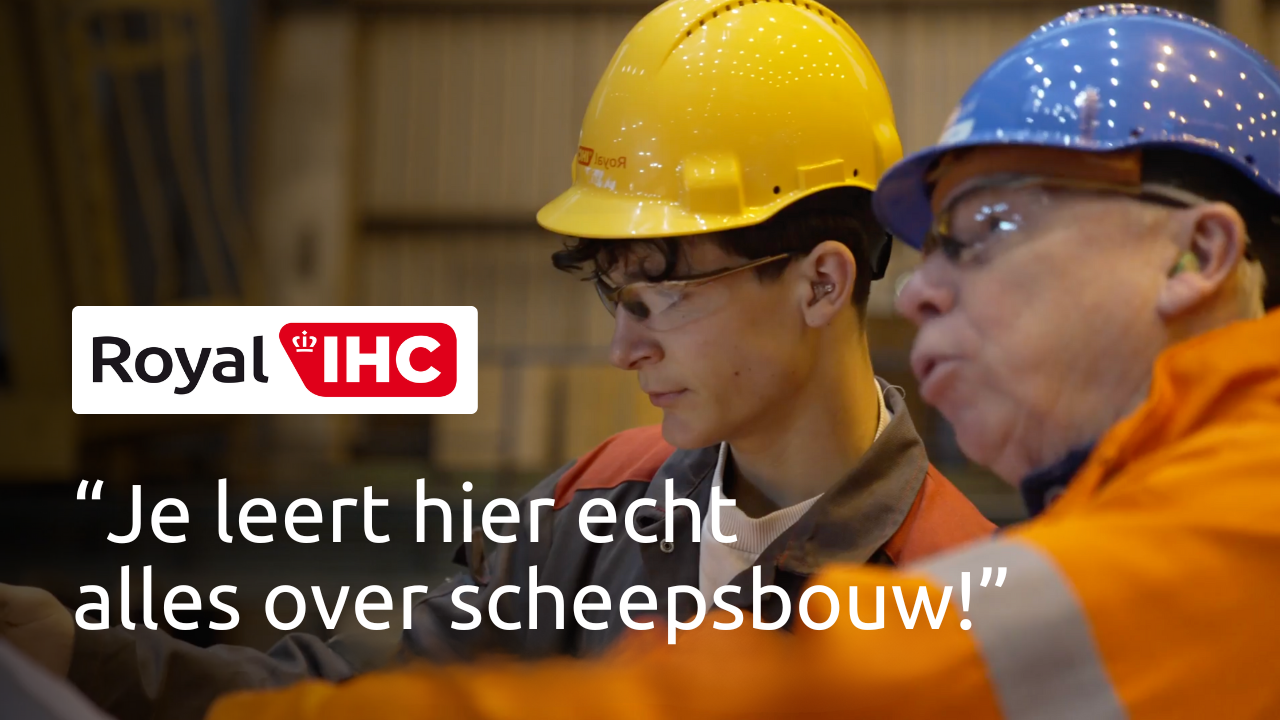 Een dag meelopen met de BBL-opleiding bij Royal IHC