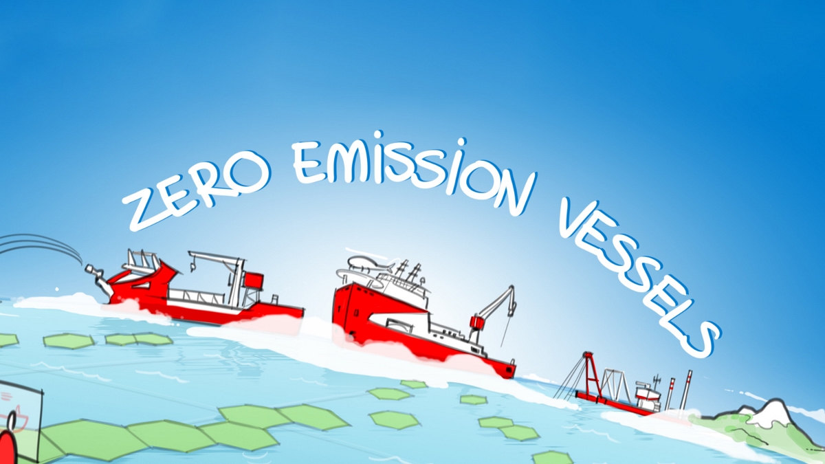 Zero emission vessels