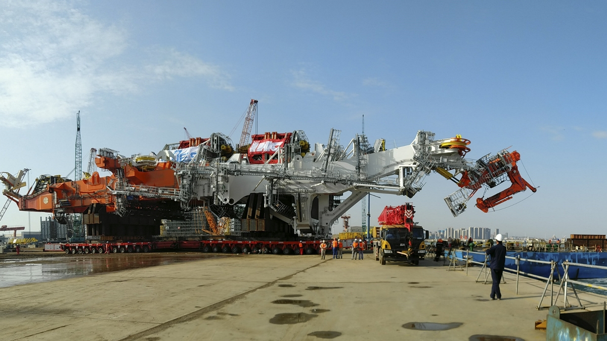 Loadout at yard