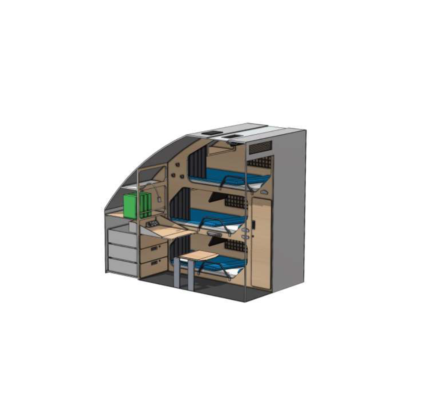 Hut for 3 persons 