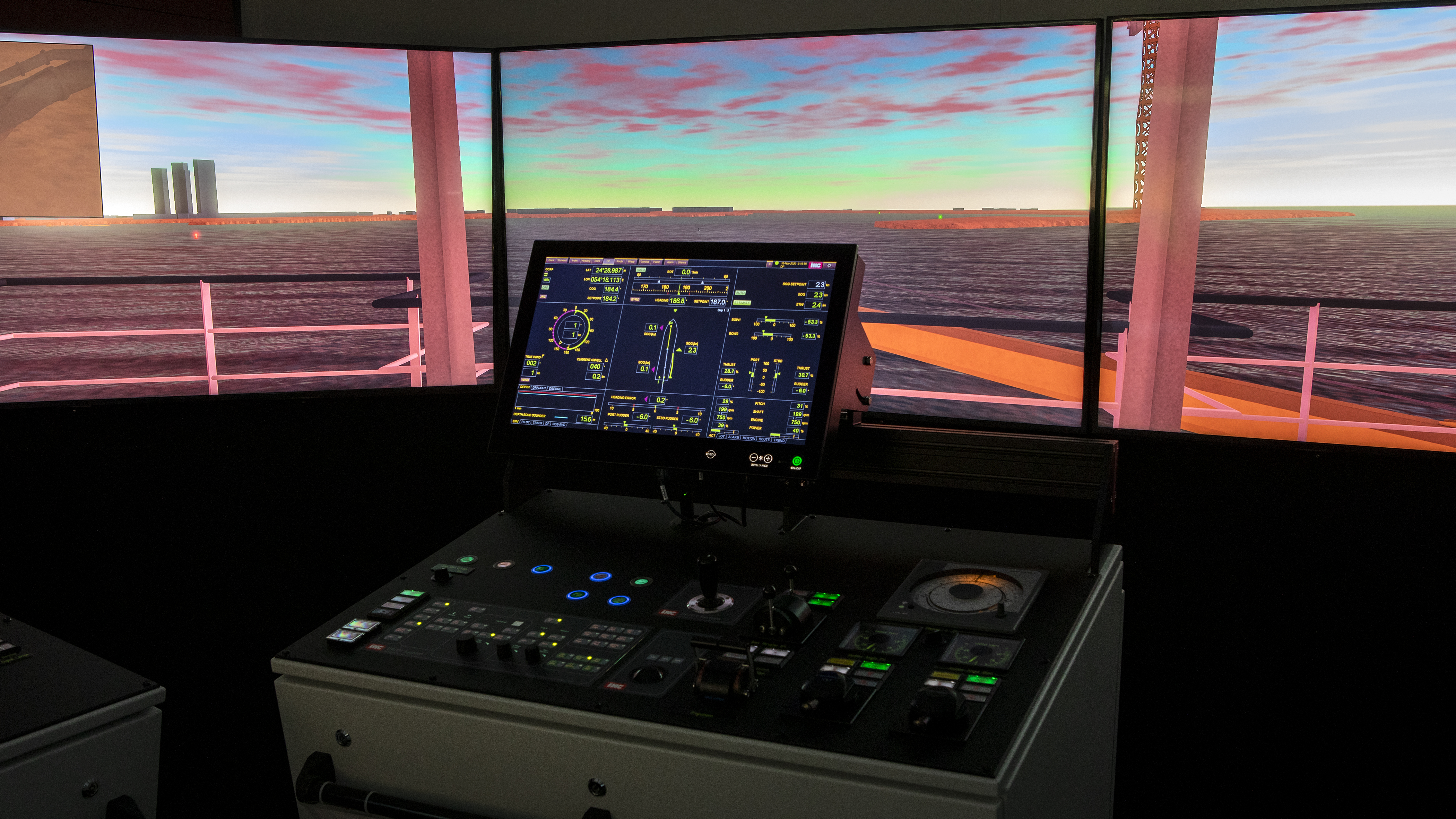 Dredge simulators