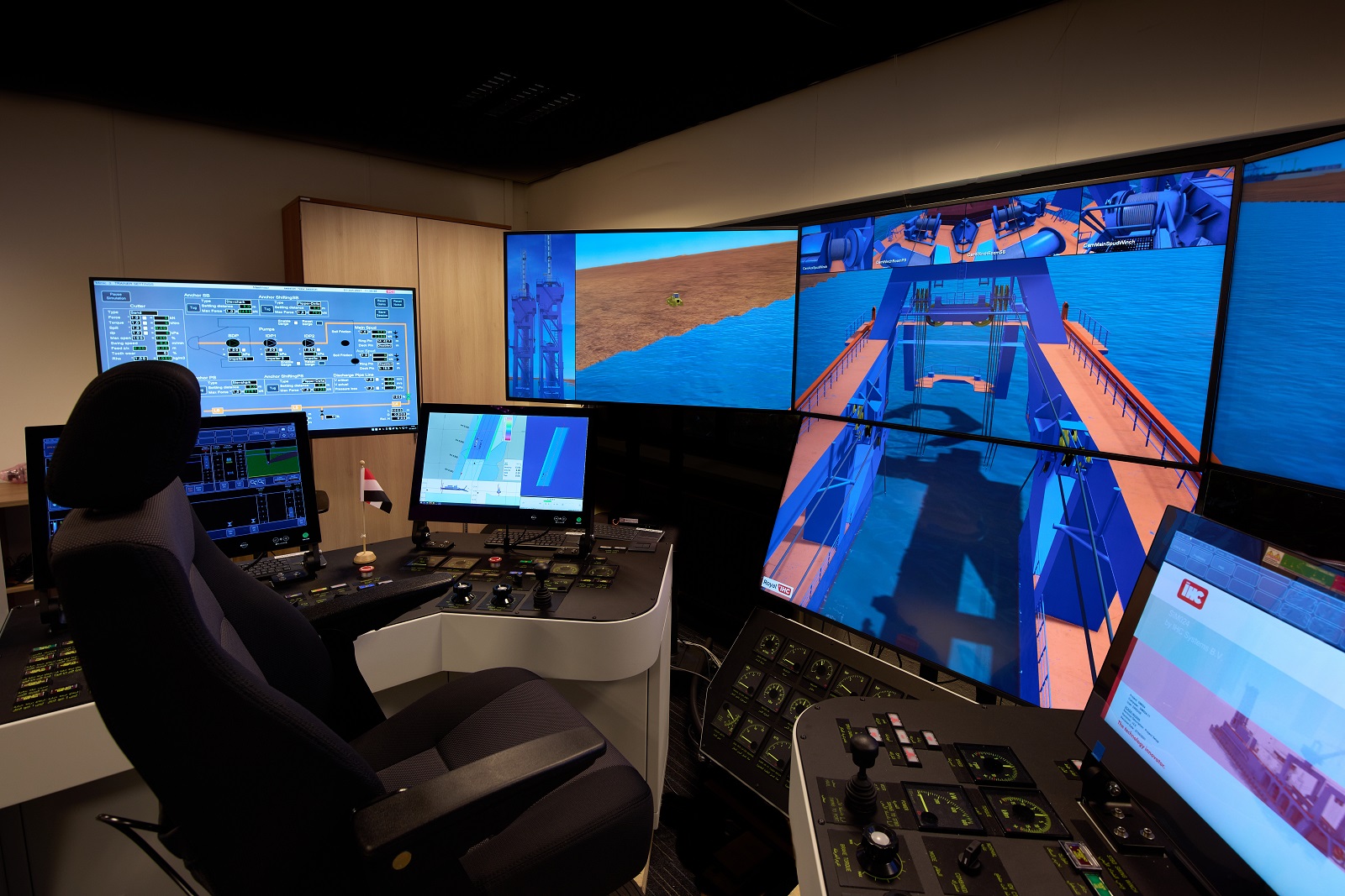 Dredge simulator