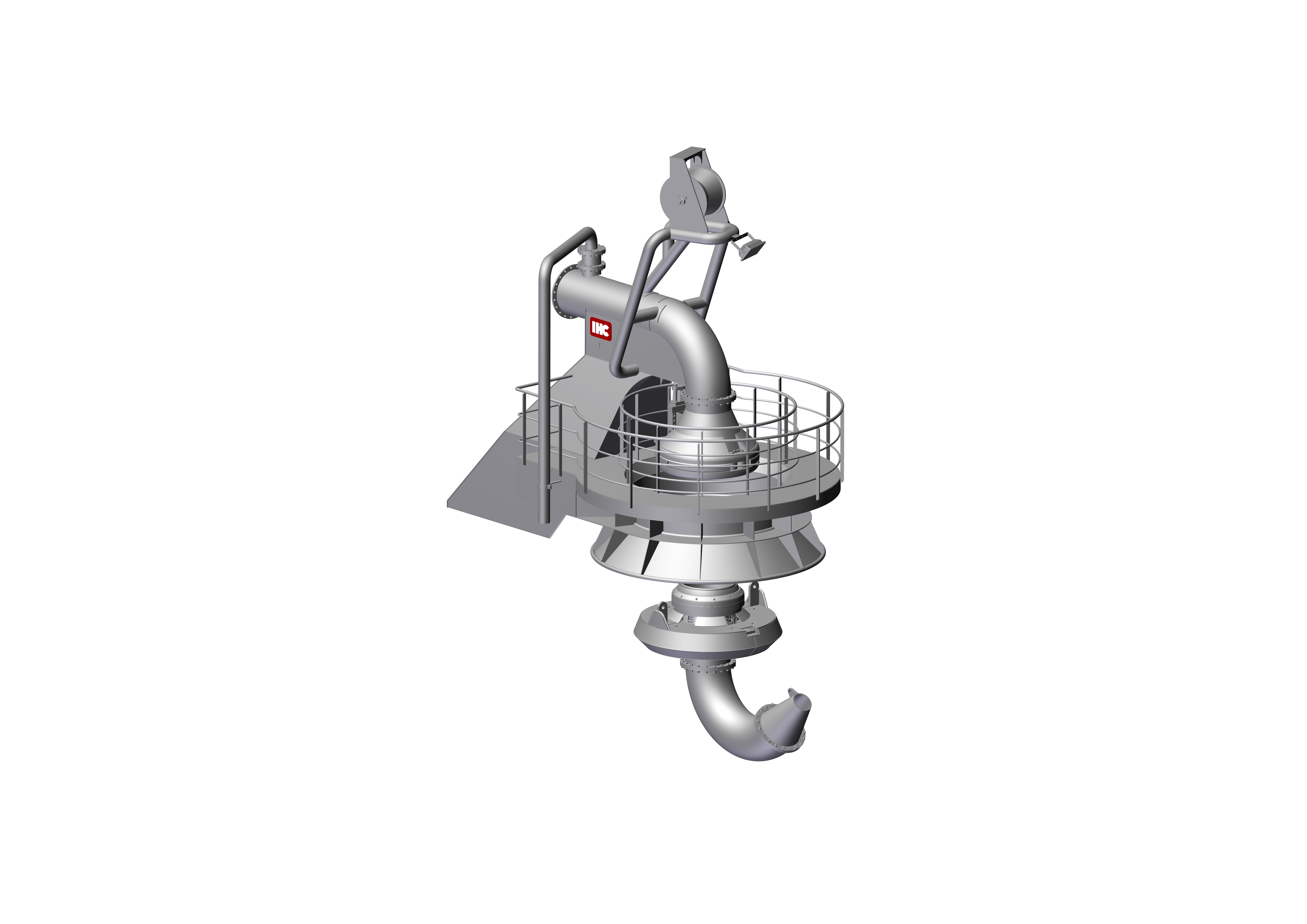 A-frame bow coupling (up to 700mm diameter coupling) Bow coupling A-frame
