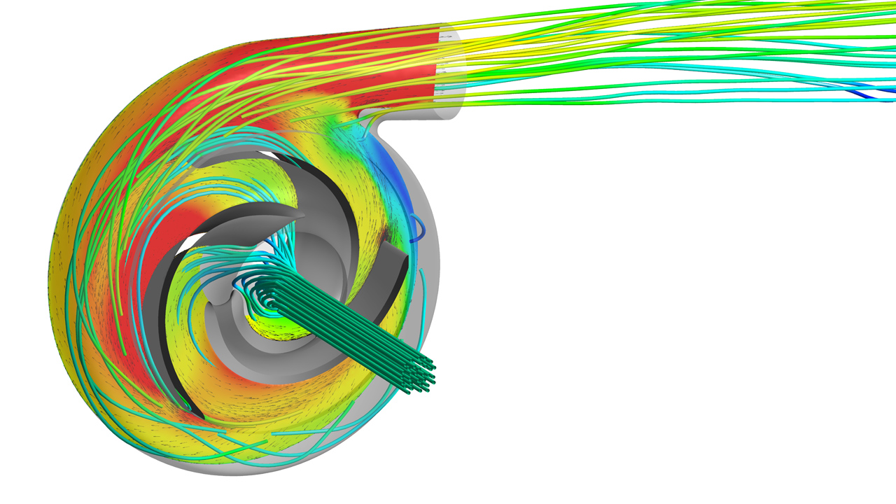 Slurry pump computational fluid dynamics