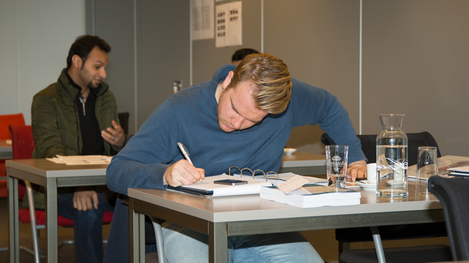 Students introduction to dredging working