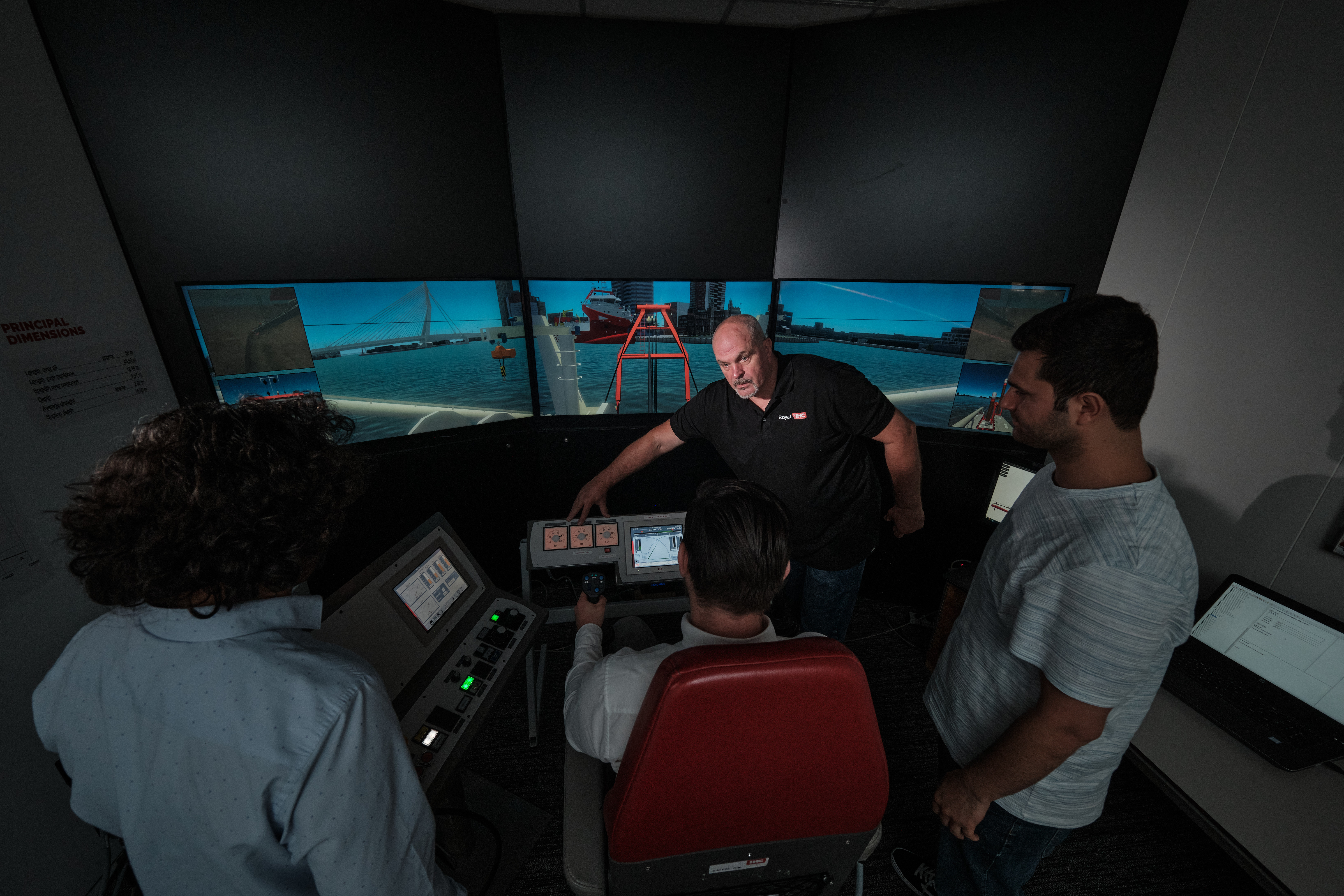 TSHD simulator training