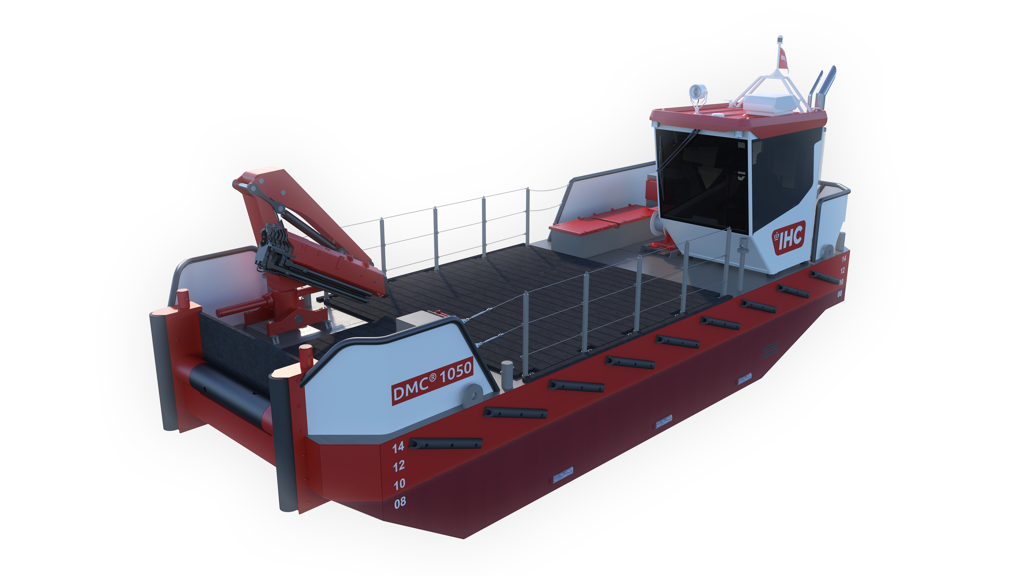 Delta Multi Craft workboat 1050 left side