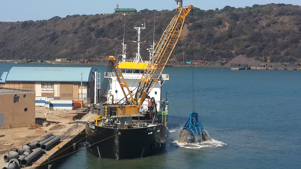 Grab hopper dredger Italeni