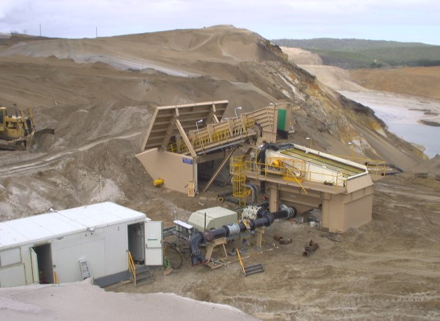 Typical Dozer Trap (source: Sibelco NSI) Typical Dozer Trap