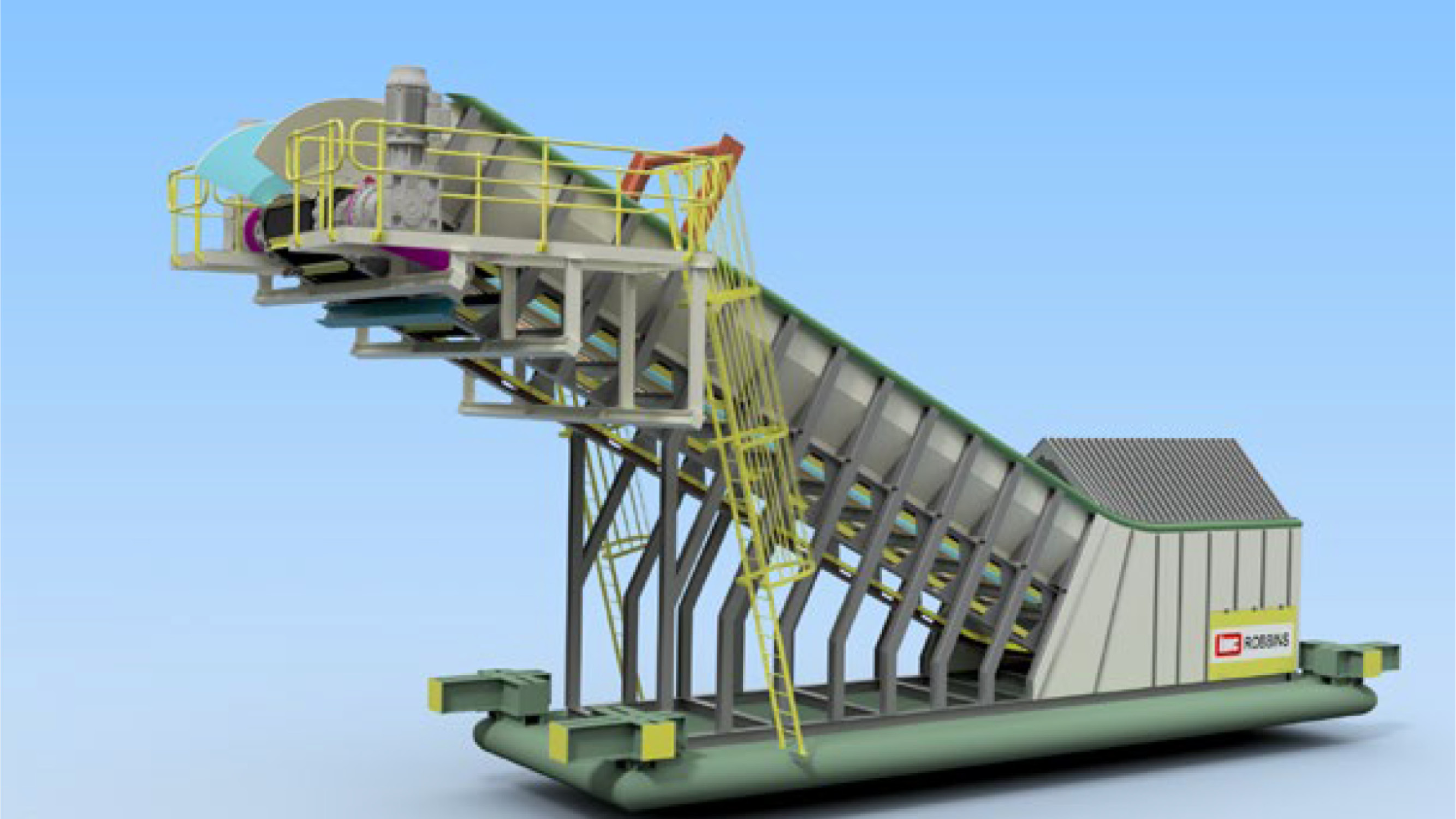 Slurrification unit - Slat feeder