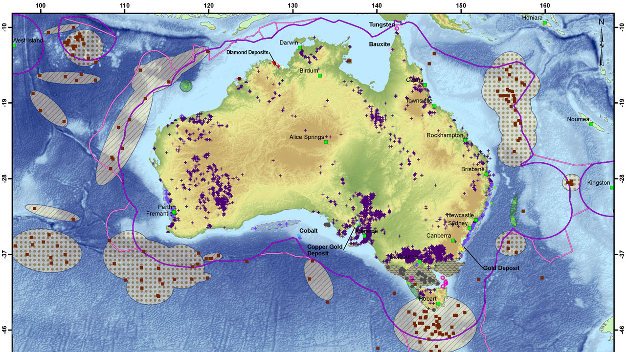 Mineral Exploration Services Mineral exploration services - mapping in Australia