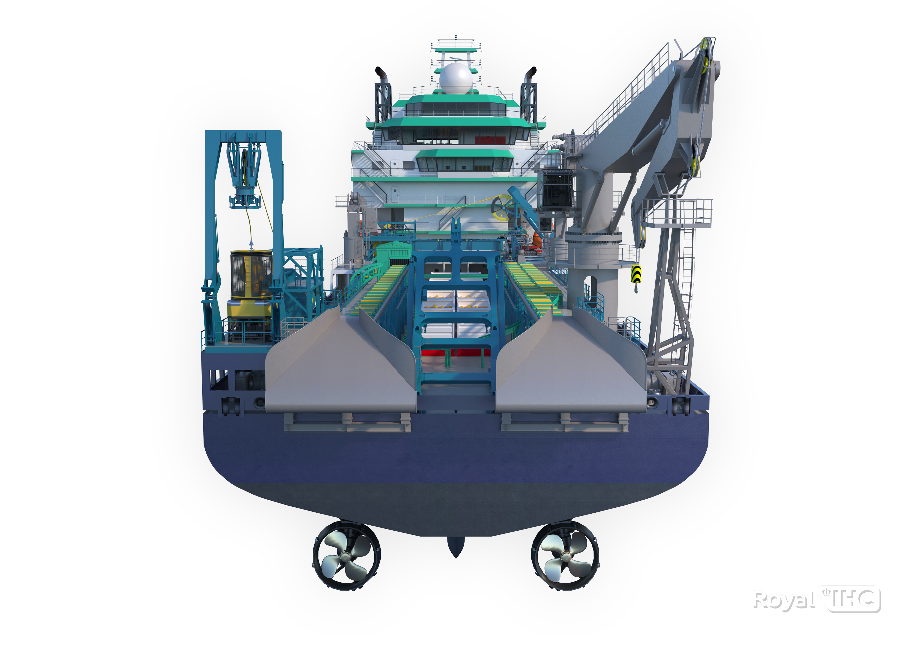 The Kalypso CLV from the back