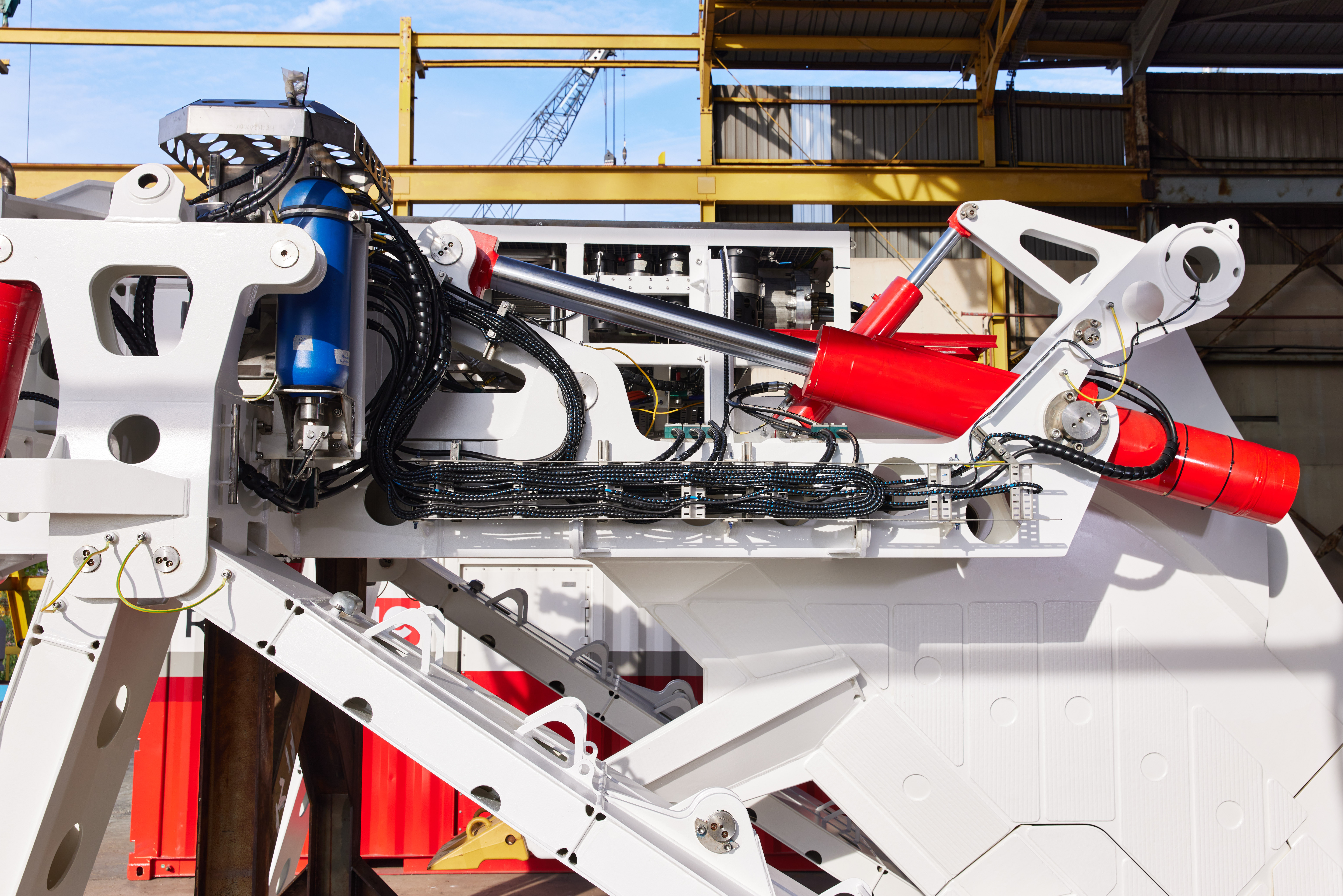 FO plough - wiring, harnasses and hoses