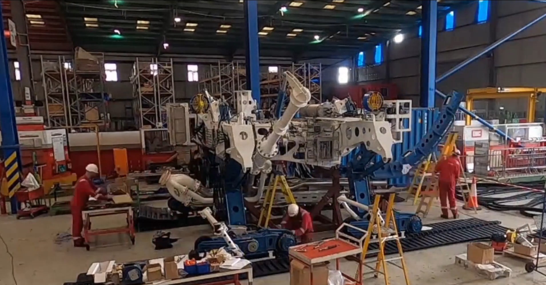 Snapshot of construction video