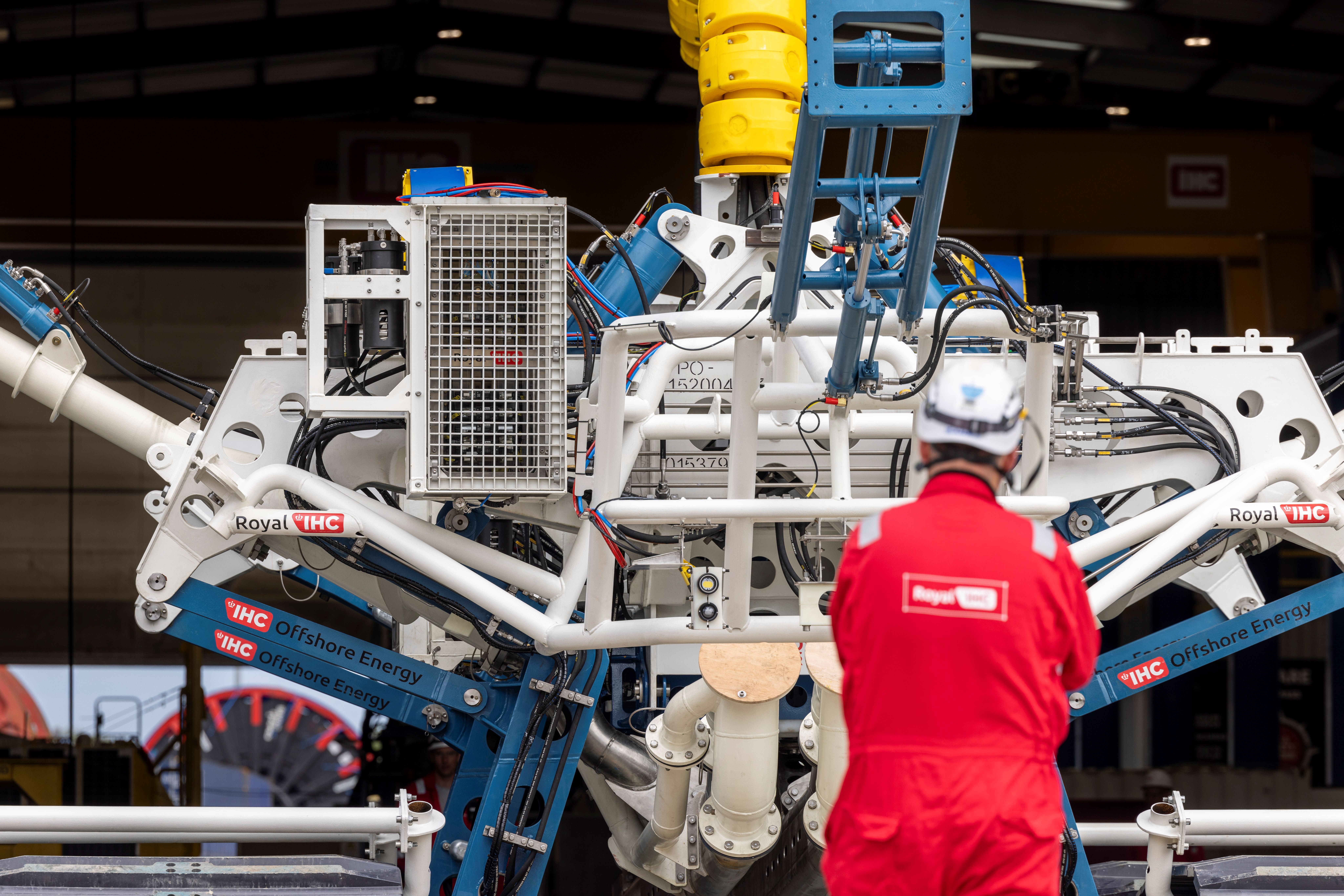 Amphibious Hi-Traq Jetter during demo day