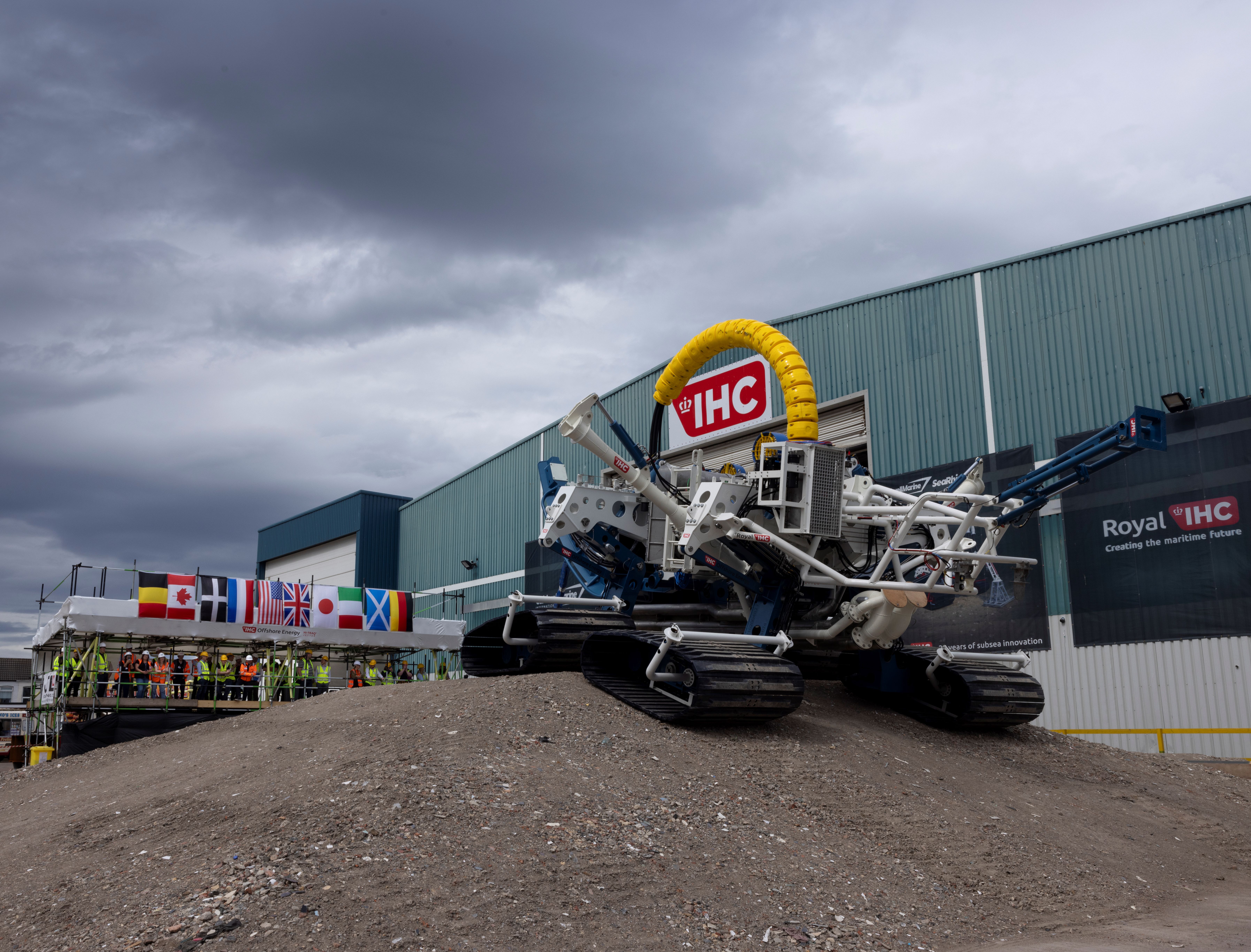 Hi-Traq Jetter at a hill
