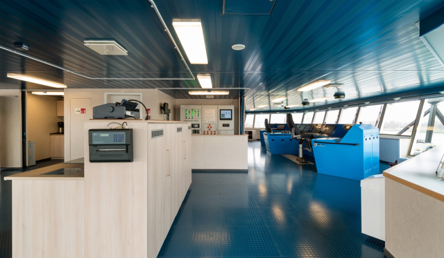 Interior pipelay vessel Sapura Onix Sapura