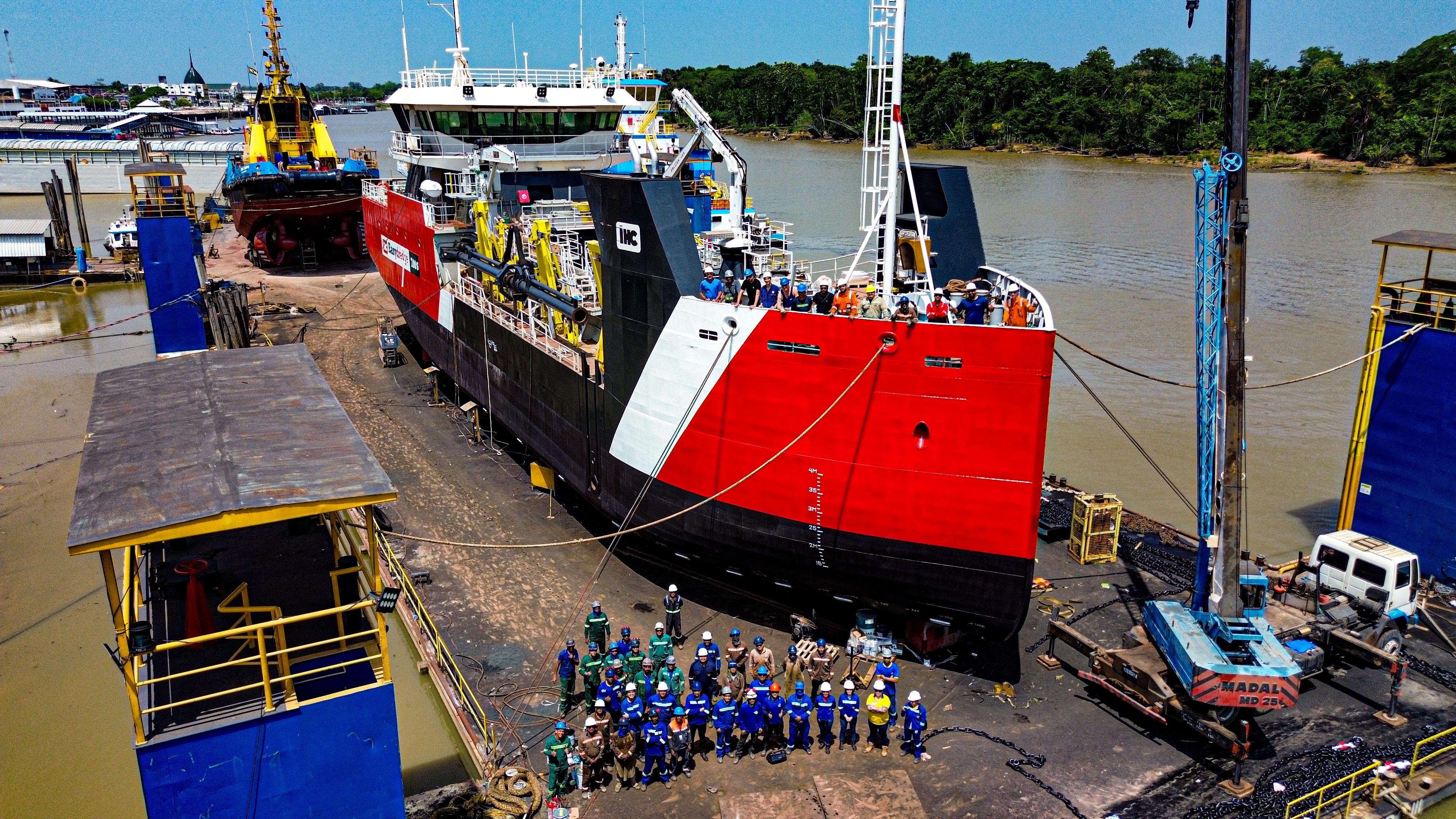 Easydredge® 700S launch
