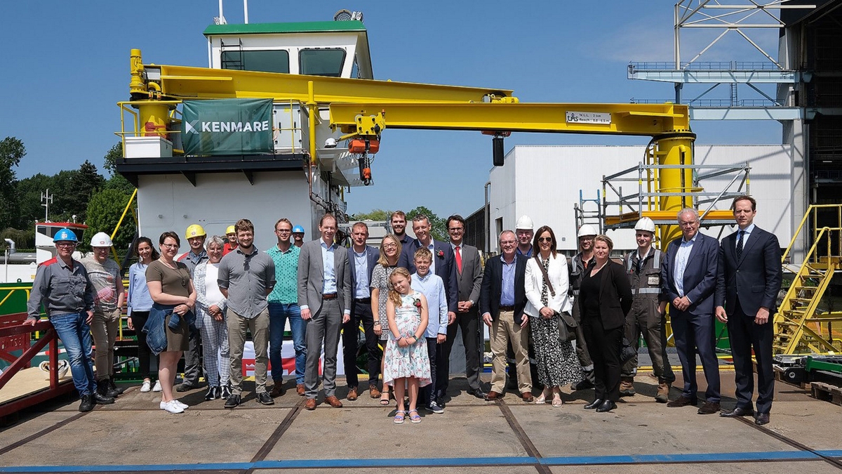 Mining cutter dredger JULIA