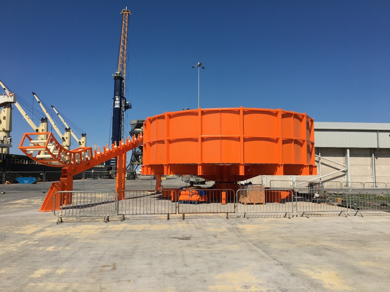 Onshore Spare Cable Storage carousel