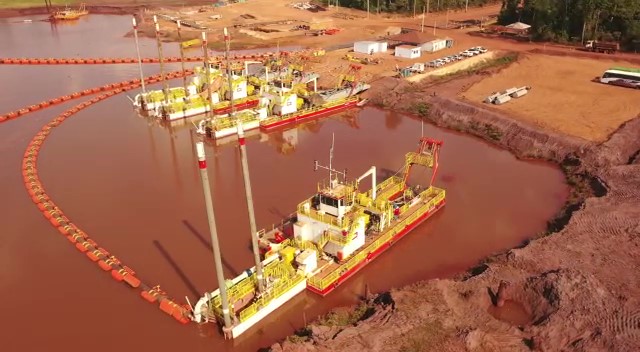 The Gelado dredgers The Gelado dredgers