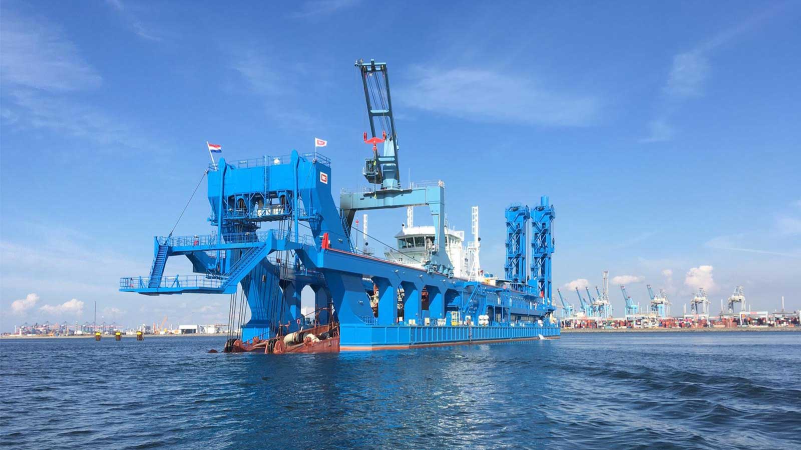 Royal IHC hands over second cutter suction dredger to Suez Canal Authority