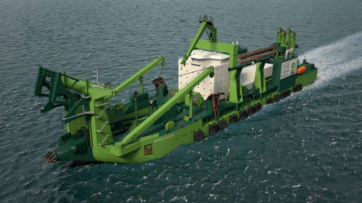 Royal IHC to build world’s largest cutter suction dredger for DEME