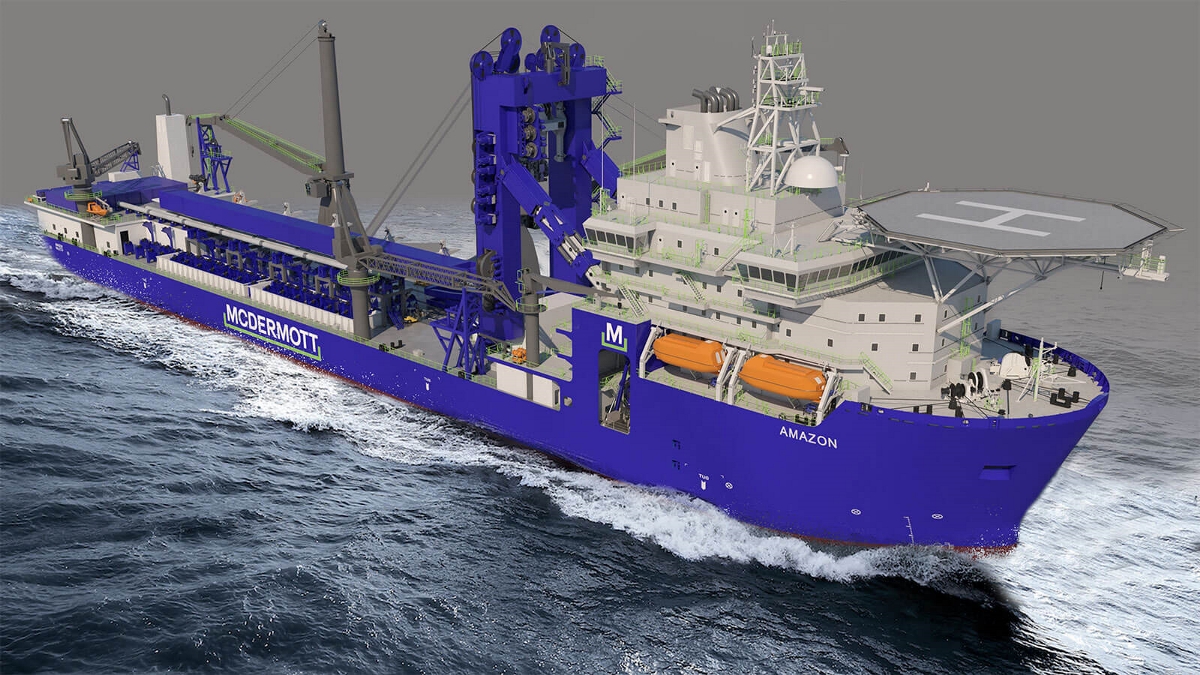 Royal IHC to perform major modification on McDermott pipelay vessel