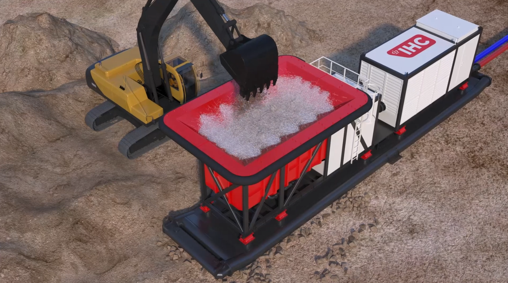 Tailings Slurrification Unit (TSU) animation