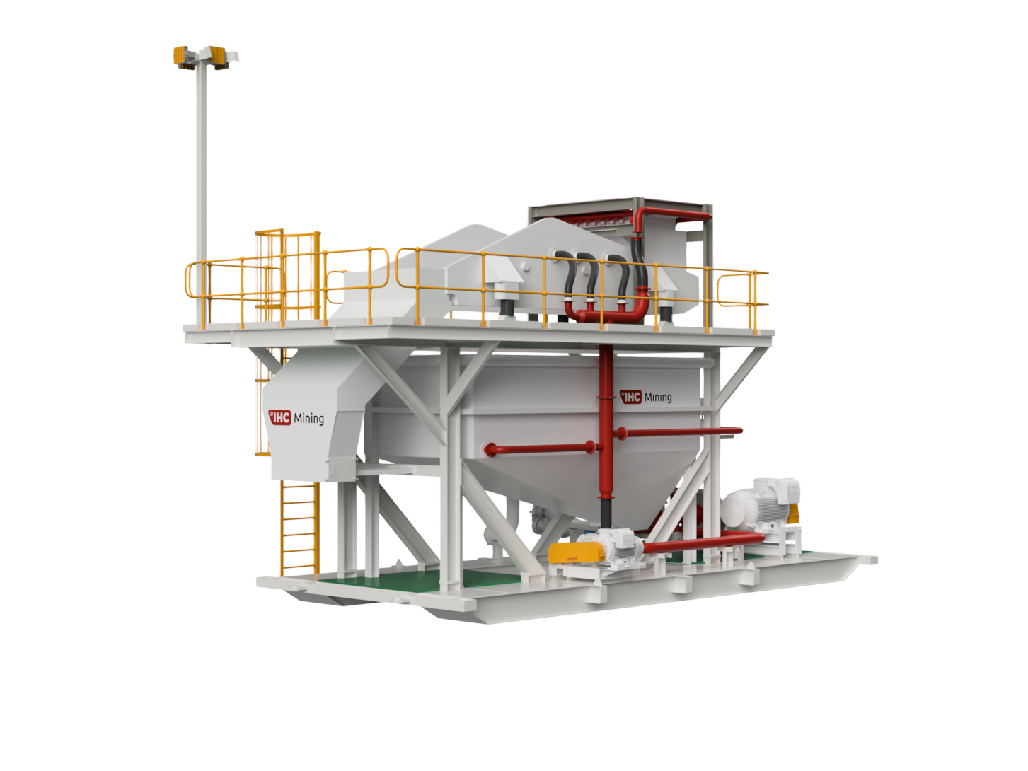 Slurry skid Slurrification unit - the slurry skid