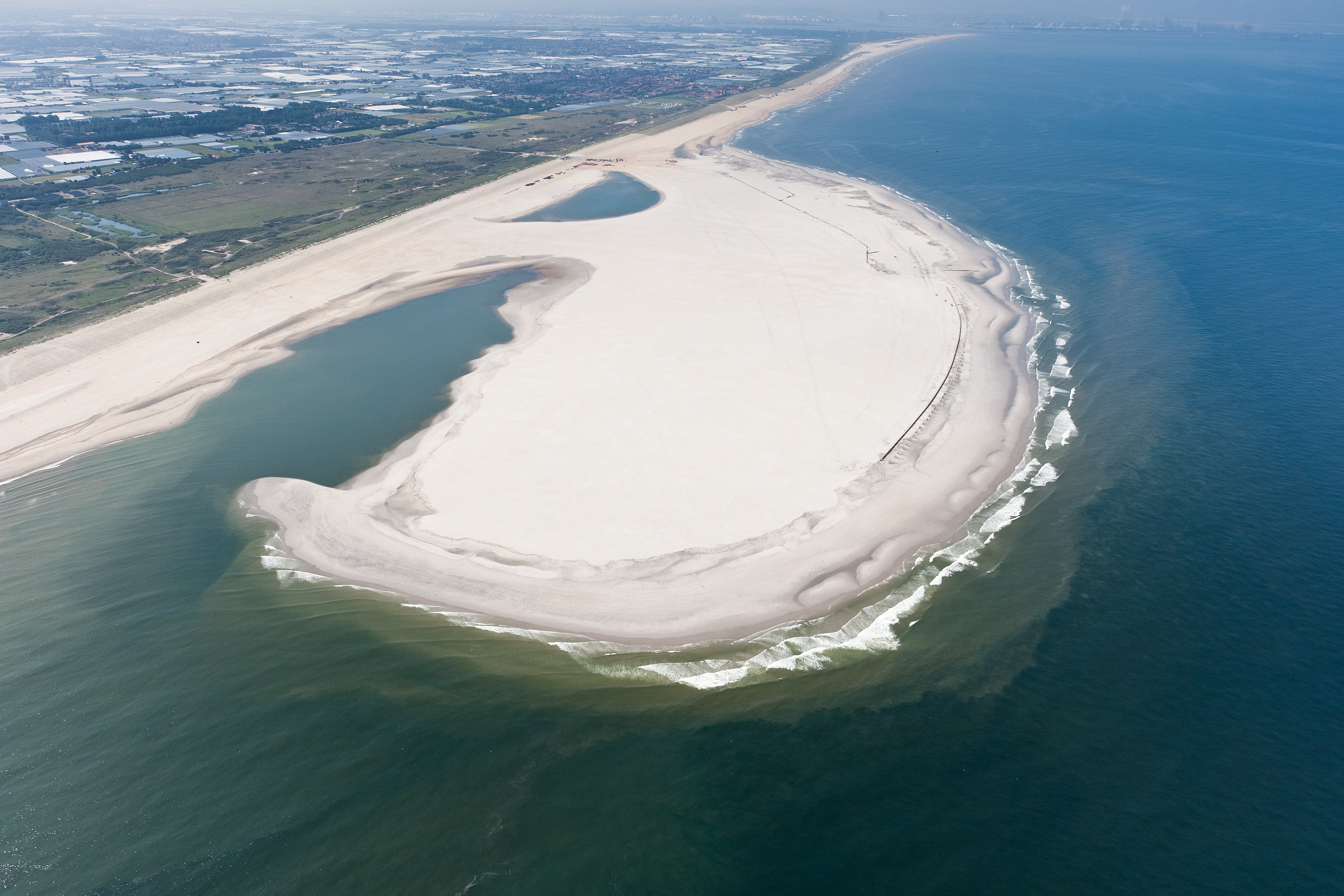 The Zandmotor an example of building with nature and measure against erosion