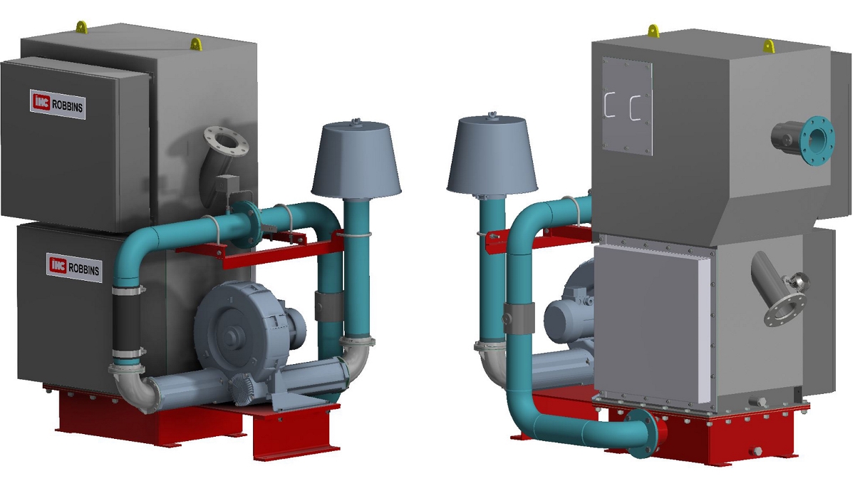 Two indirect electrical reheaters