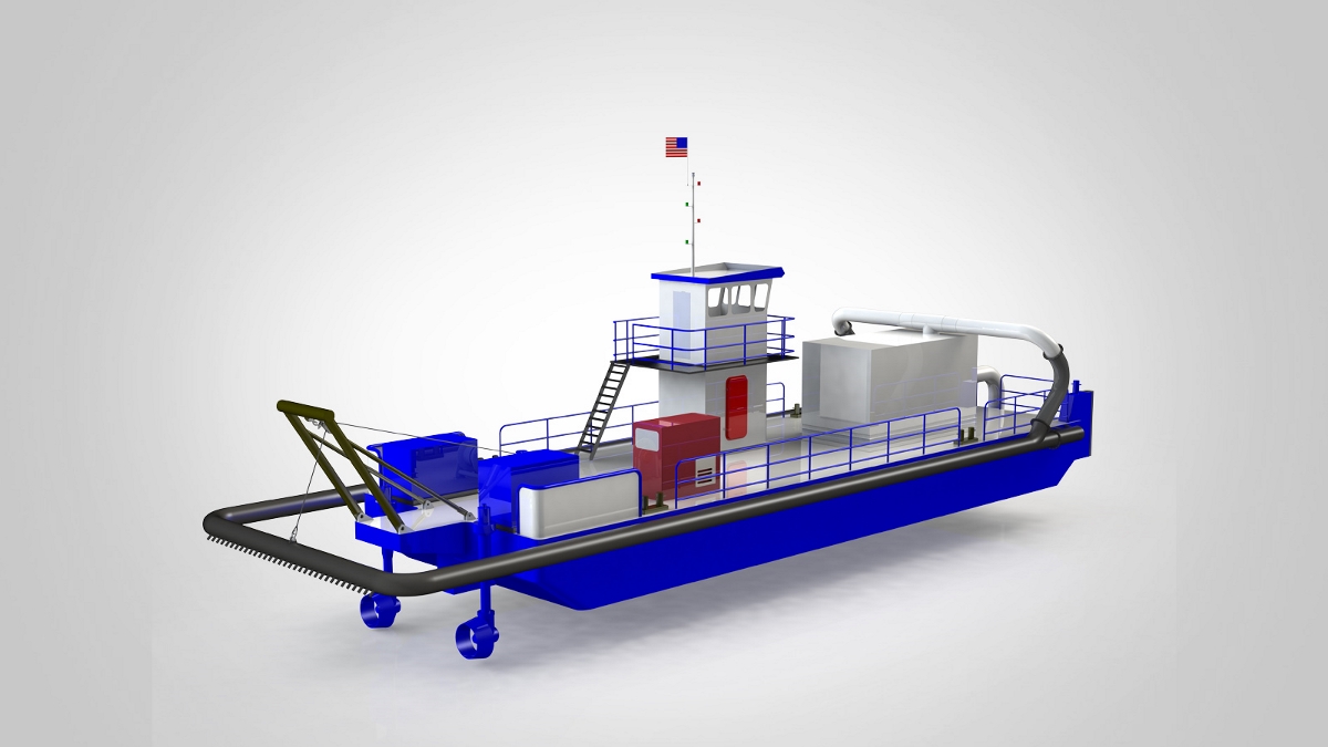 NCSPA water injection dredger
